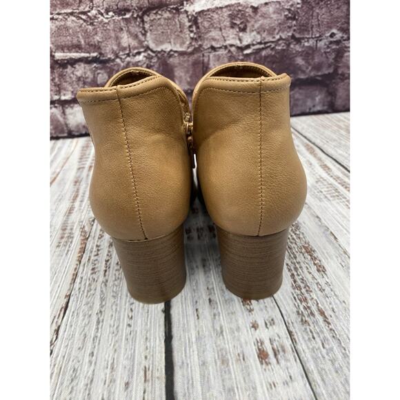 Baretraps Women's Tristen Block Heel Ankle Booties Salted Caramel Size 7 M - Picture 5 of 9